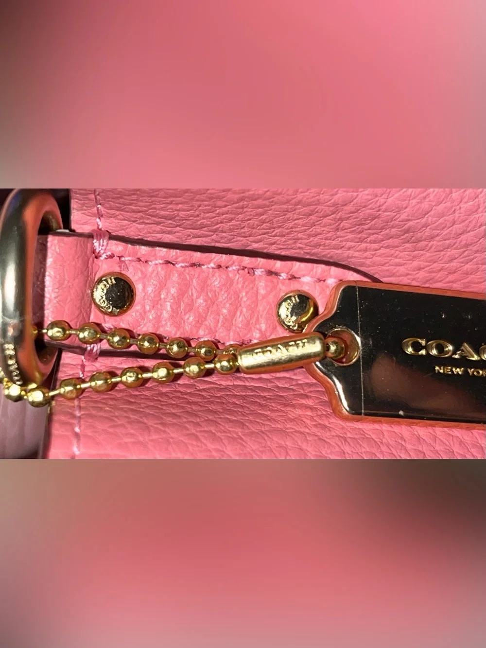 Coach NWOT Mini Town Bucket Bag